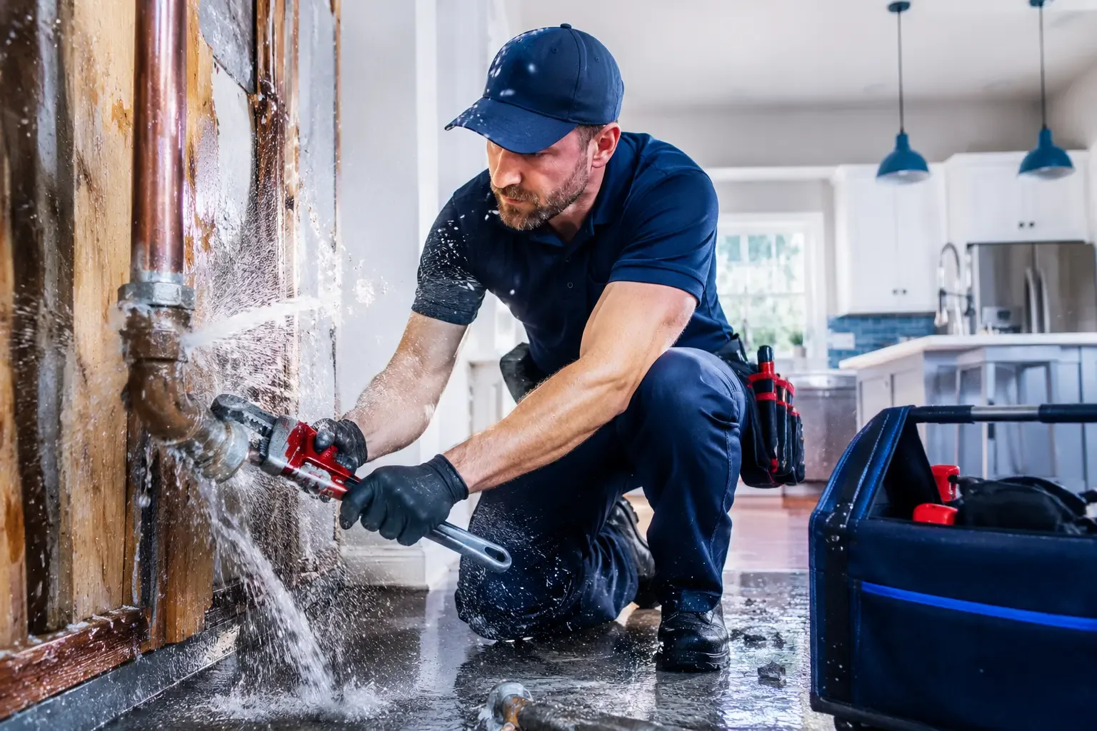 Local emergency pipe repair professionals in Olmsted, IL